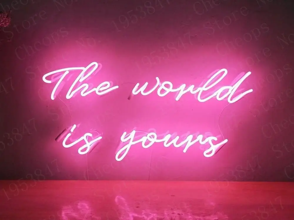 You're So Cool Acrylic Neon Sign Bar Gift 14"x7" Light Lamp Bedroom 