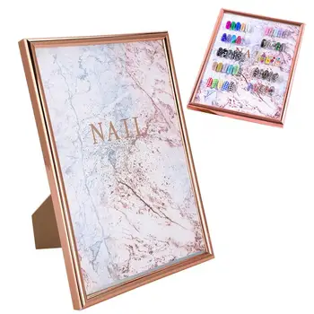 

Nail Art Display Board False Nails Display Holder Professional Nail Art Accessory
