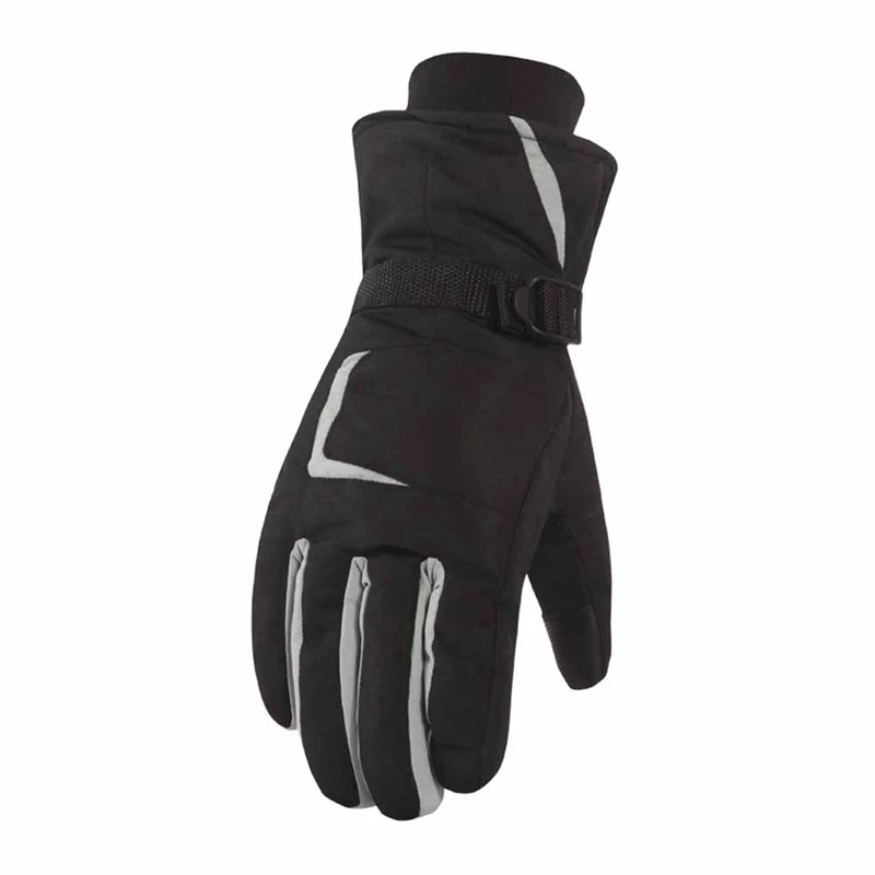 Зимние водонепроницаемые лыжные перчатки Сноуборд хлопок теплые мотоциклетные перчатки снег тепловой ветронепроницаемые перчатки унисекс