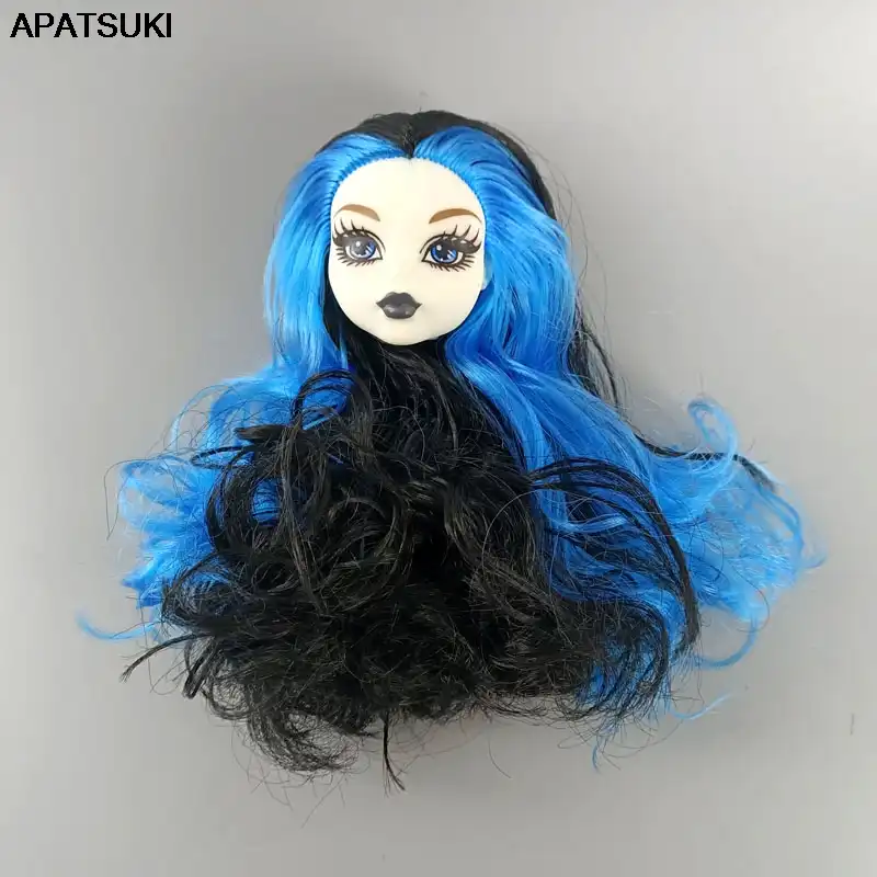 blue haired monster high doll