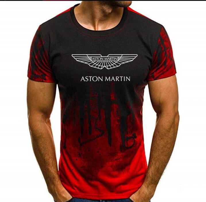 Aston Martin Camiseta de camuflaje para hombre, camisa de manga L de algodón, camisas de camuflaje, ghee3, novedad de 2019|Camisetas| AliExpress