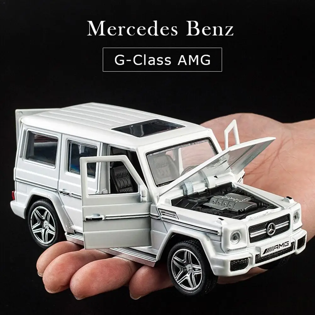 Высокое качество 1:32 игрушечный автомобиль для Benz G65 SUV Jeep AMG Модель сплава моделирование детский звук и свет оттяните назад внедорожная модель