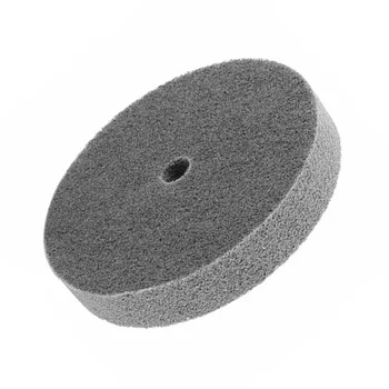 

150mm Dia. 25mm Thick 180Grit Fiber Wheel Pad Polishing Buffing Disc Durable Lot