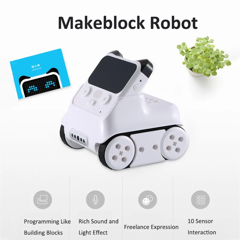 Makeblock Codey Rocky умное Программирование образовательный BT Wifi робот программирование для детей