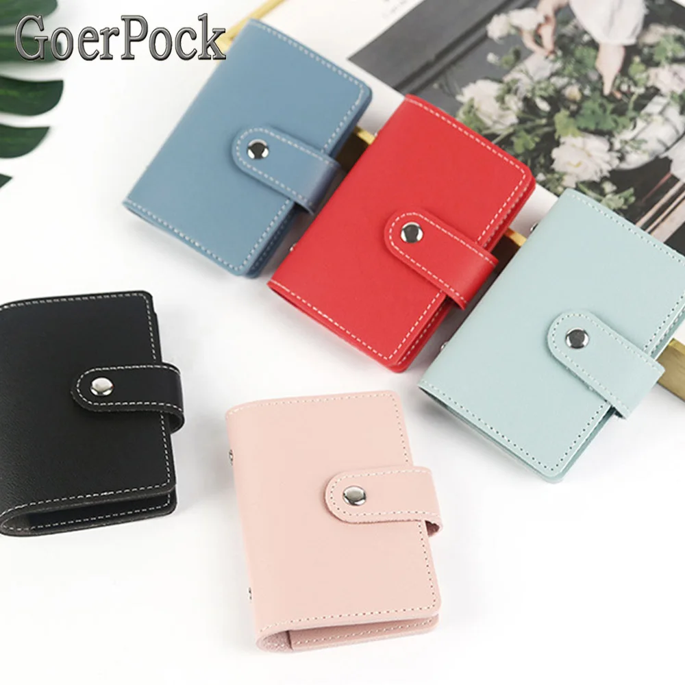 Unisex Business Card Holder Credit Card Case ID Bag Men Women Clutch Organizer Wallet Driver's License Slot wallet card holder card holder credit card holder business card holder