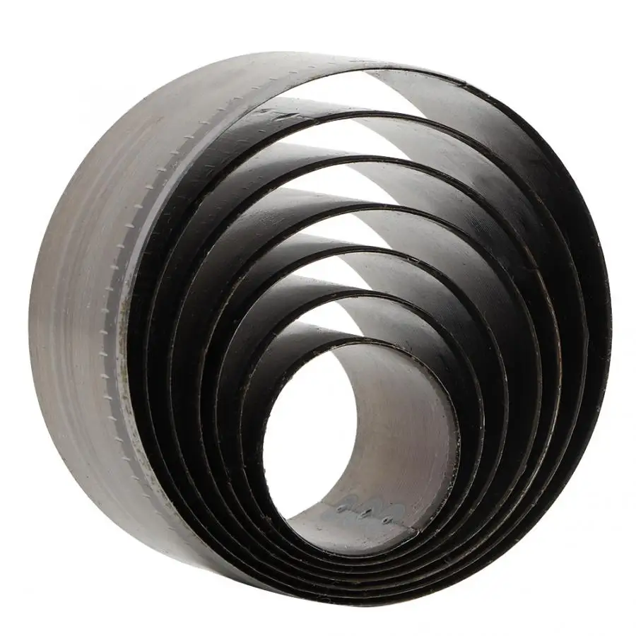 

Японское стальное лезвие «сделай сам», кожаное ремесло, круглый маленький колокольчик, деревянный штамповочный нож, штамповочная форма, шаблон 25 30 35 40 45 50 55 мм 7 шт./лот