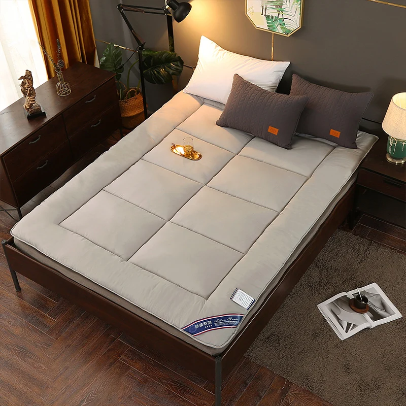 cheap thickening Sleeping Rug Tatami Mattress Pad Folded Floor Carpet 6.5CM Thickness Bed Mats Double Cushion for Bedroom and Office