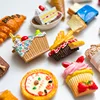 Cartoon food refrigerator paste magnet decoration creative personality 3D cute refrigerator magnet magnetic force message paste ► Photo 1/6