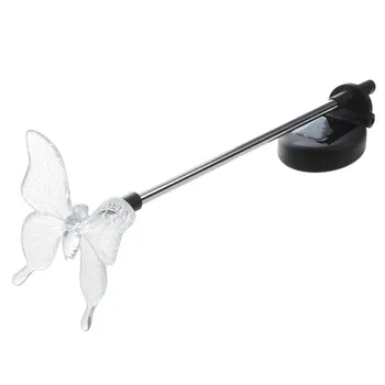 

Solar Butterfly LED 7 Color Changing Light Stake Festival Garden Yard Xmas Deco
