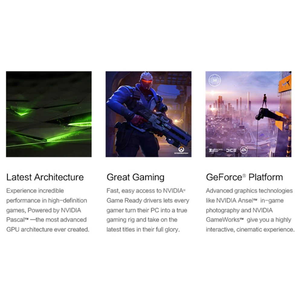 Yeston GeForce GT 1030 GPU 2 ГБ GDDR5 64 бит игровой настольный компьютер ПК видеокарты Поддержка