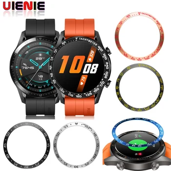 

For Huawei Watch GT2 46mm GT 2 Bezel Ring Styling Frame Case Cover Protection For Galaxy Watch 46mm Stainless Steel Bezel
