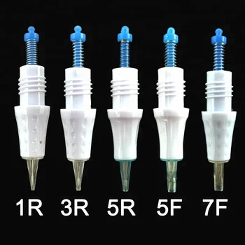 

30pcs Nano Micro Needles R1 B1 R3 F3 R5 F5 F7 for Artmex V8 V6 V3 Needle cartridges MTS PMU Semi permanent makeup tattoo machine