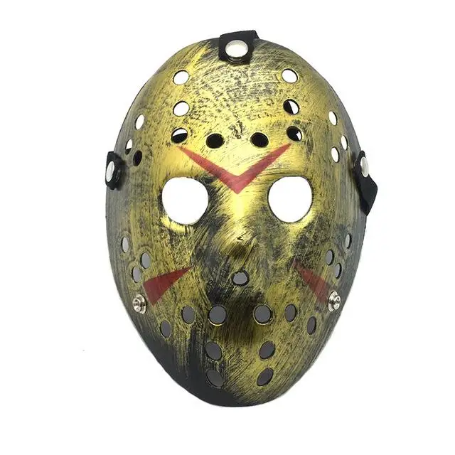 Хэллоуин маска пятница 13-ого Хеллоуина Майерса Джейсона против Фредди костюм, реквизит ужас Хоккейная маска тушь на Хэллоуин Косплей Костюм - Цвет: Style 8