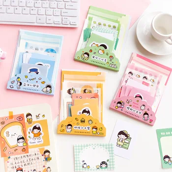 

Notepad Stickers Set Funny Children Paper Stickers for Card, Envelopes, Album Decoration Office & School Stationery