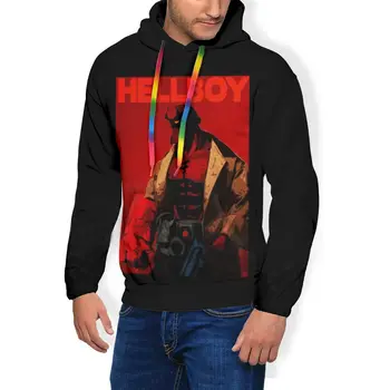 

Hell Boy Hoodie Hellboy Hoodies Polyester Over Size Pullover Hoodie Long Sleeve Purple Popular Autumn Hoodies