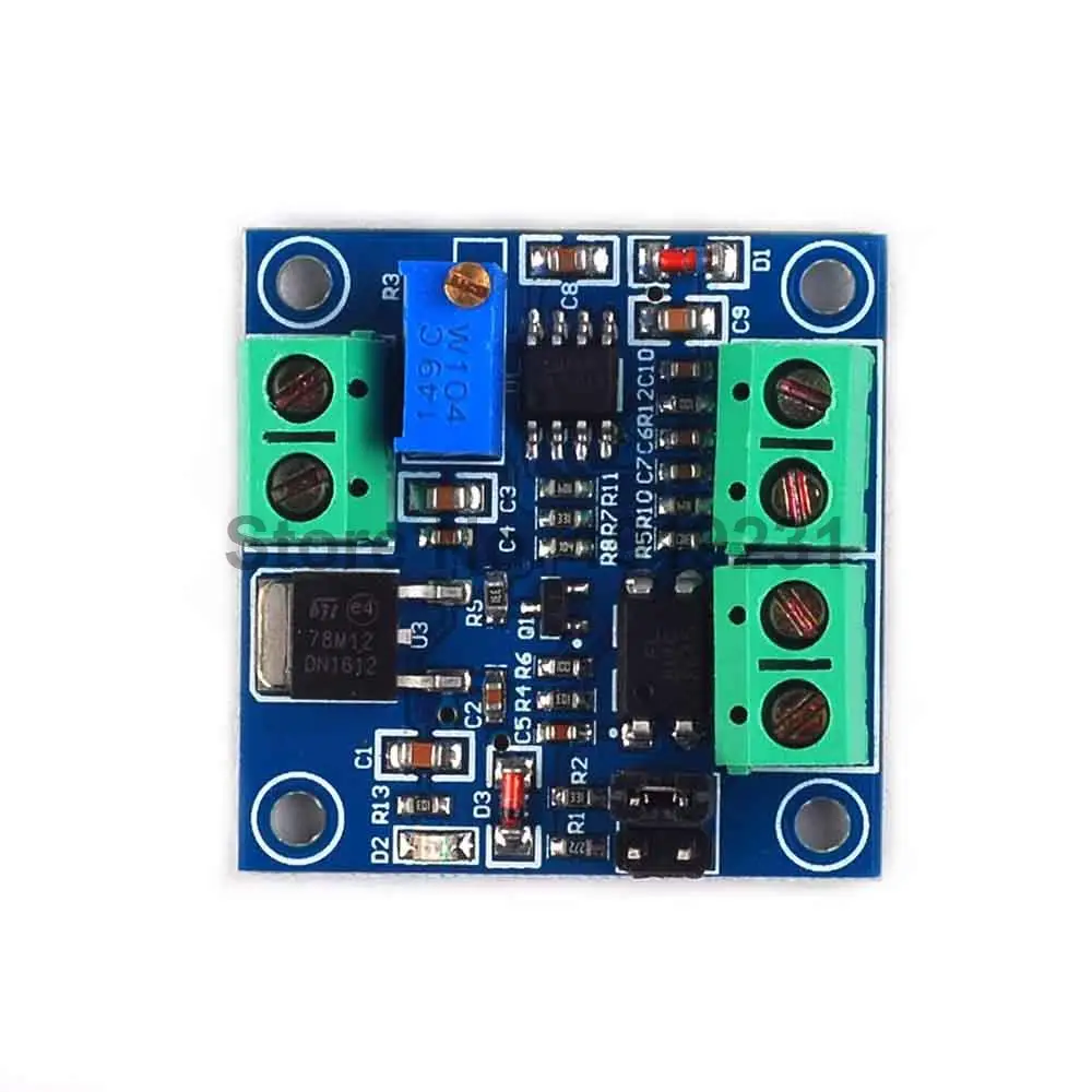 ШИМ-модуль преобразователя Напряжения 0%- до 0-10 В для ПЛК MCU цифро-аналоговый сигнал ШИМ Регулируемый преобразователь модуль питания