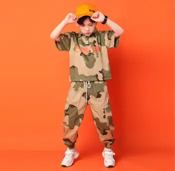

Teenage Boys Clothing Set 2020 Cotton Camouflage Crop Jacket Top Pant Two Pieces Set For Kids 8 9 10 11 12 13 14 15 16 Years Old