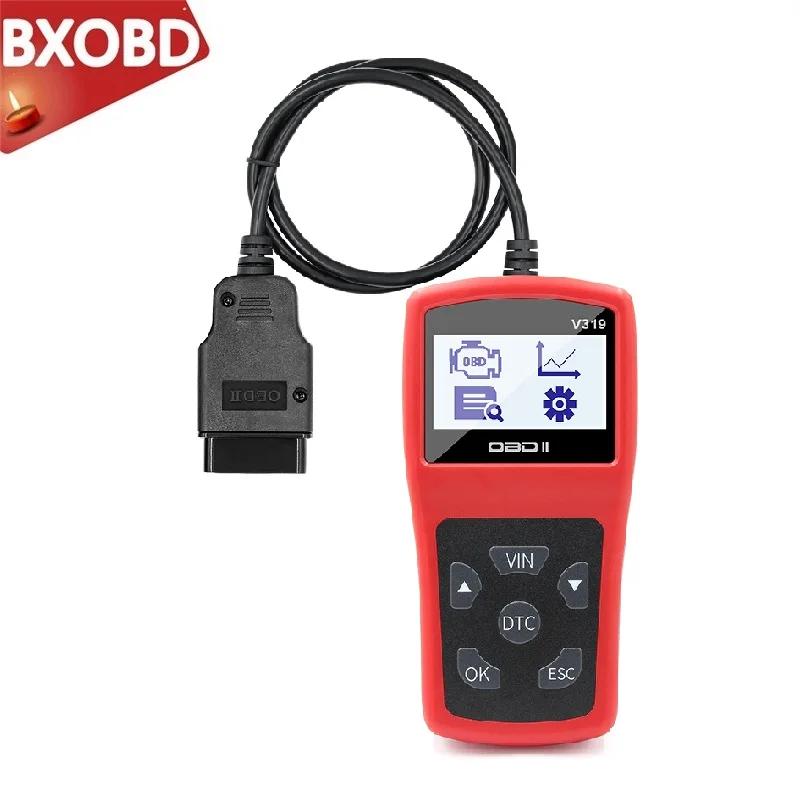 Считыватель кодов OBD2 V319 инструмент для сканирования OBDII/EOBD считыватели OBD 2