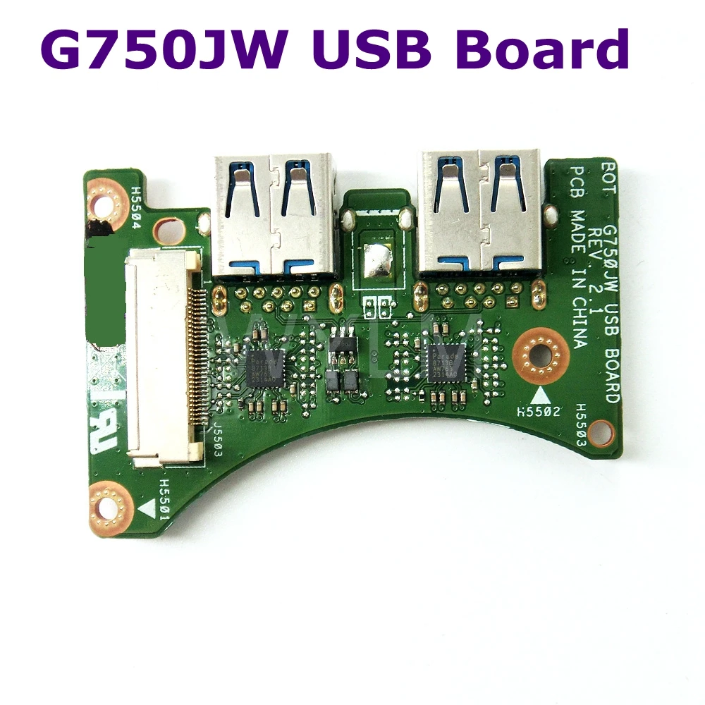 G750JW USB Board For ASUS G750JX G750JH G750JM G750J G750JS G750JZ Platelets Laptop IO Interface | Компьютеры и офис