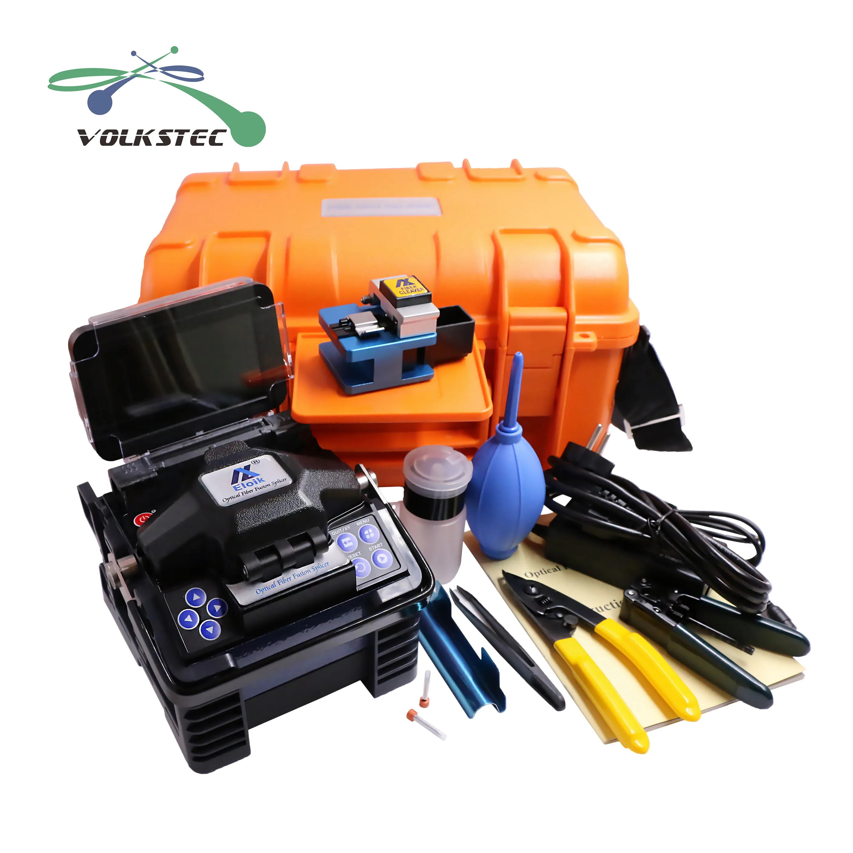 Eloik ALK-88 Fiber Optic Splicing Machine Fusion Splicer device tool kits free shipping spinal lumbar fusion device instrument kit instruments set