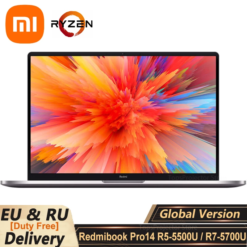 Ноутбук Xiaomi RedmiBook Pro 14 дюймов sRGB 2021 K 16 + 100% ГБ | Компьютеры и офис