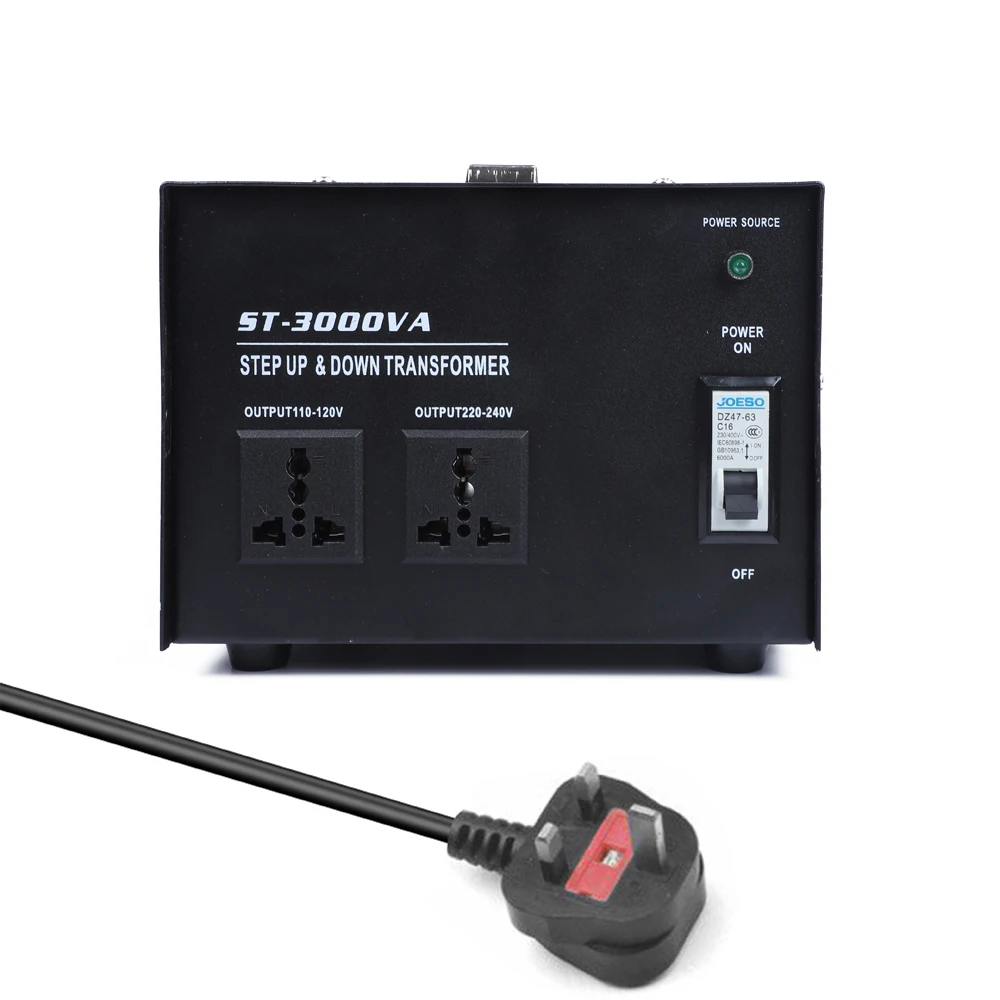 

Hot Intelligent Efficient Step Up Down Power Transformer 3000W Home-use 100V-220V Household Electrical Appliance Voltage Convert