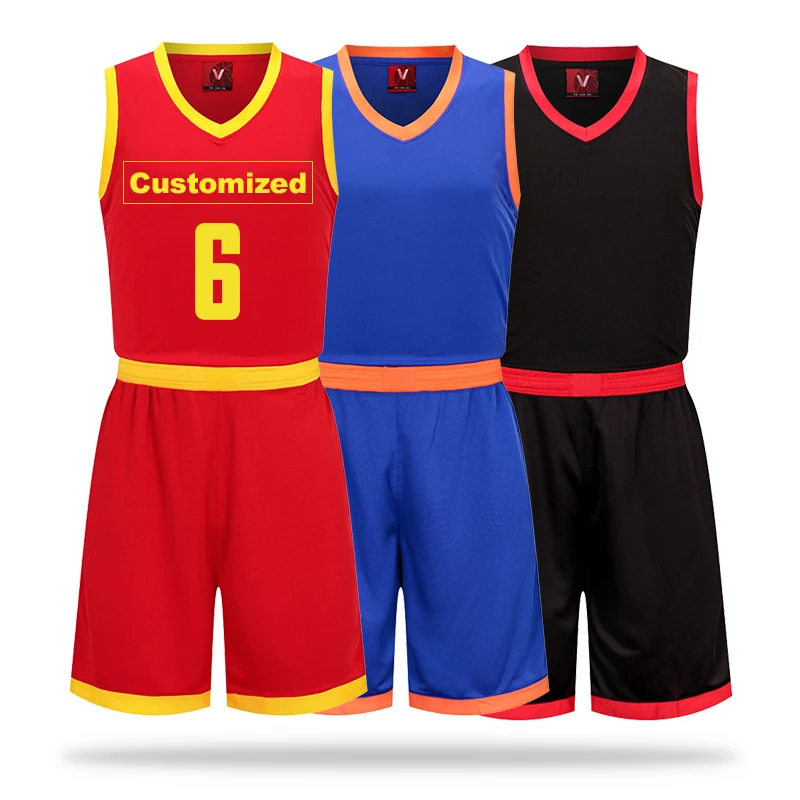 DIY индивидуальные печатные баскетбольные майки для мужчин и женщин детский