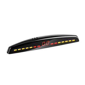

Rear Parking Sensor 4 Sensors LED Display Reverse Sensor Parking System Backup Buzzer Alarm Radar Detector