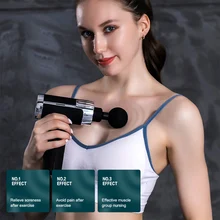 

Electric Fascia Gun Portable Deep Tissue Percussion Muscle Massager Gun Body Massager Pain relief Relaxation Sport Massager
