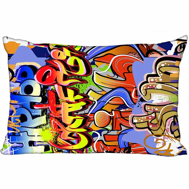 New Graffiti Art Pillow Case Custom Wedding Pillowcase Cover Cases Gift