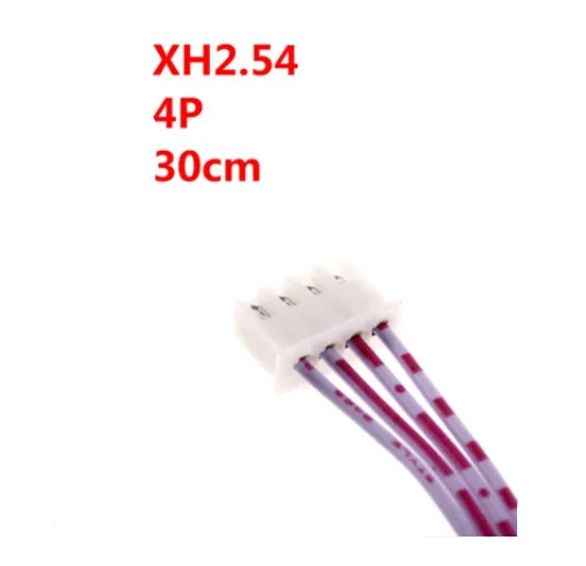 Versatile XH 2.54mm Double-Head Male to Male Cable Connector - Choose Your Pin Pitch (2-10) with 30cm Flat Cable Wire Description Image.This Product Can Be Found With The Tag Names Connectors, Connectors Terminals, Double head, Electrical Equipment Supplies