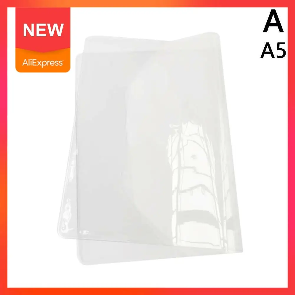 Cubierta de PVC transparente para manualidades, libro A5 A6, regalo escolar, suministros de oficina, Hoja 1 A1G2, 2019