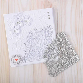 

Kokorosa Flower Lace Corner Metal Cutting Dies Scrapbooking Album Embossing Stencil Die Cut Diy Make Home Decoration New 2020