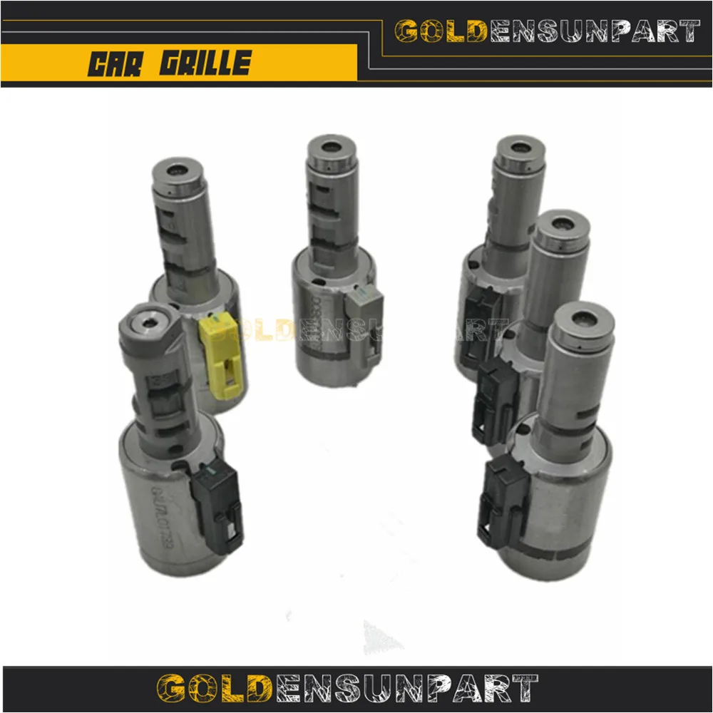 6 шт./компл. TF60SN TR60SN 09G 09M Новый комплект соленоида для VOLKSWAGEN| |