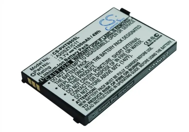 Cameron sino 1100 мАч аккумулятор для Philips 9@ 9T 9A9T Xenium 9@ 9T 9a9T A20SZT/C11 мобильный, смартфон, Батарея