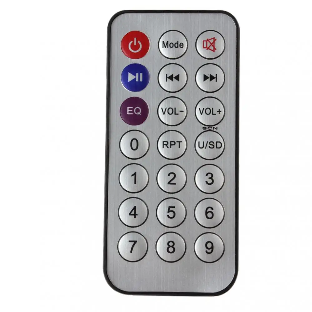 12V цифровые часы Авто Мощность усилителя & Аудио MP3 плеер с FM радио 4 Электронная