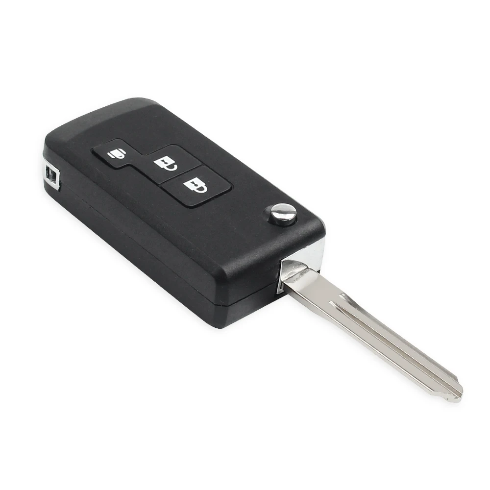 KEYYOU модифицированный Флип складной дистанционный Автомобильный ключ чехол для Nissan Qashqai Micra Navara 350Z Pathfinder Sunny 2/3 кнопочный ключ