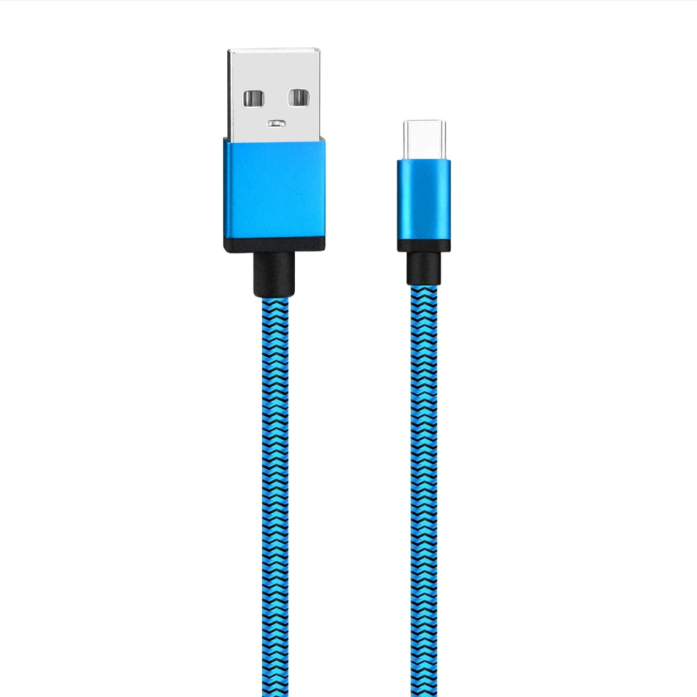 1M 2M type-C кабель USB C кабель передачи данных для быстрой зарядки для samsung S9 S8 оранжевый зеленый синий кабель быстрой зарядки 1A 1.7A для Xiaomi - Цвет: 13