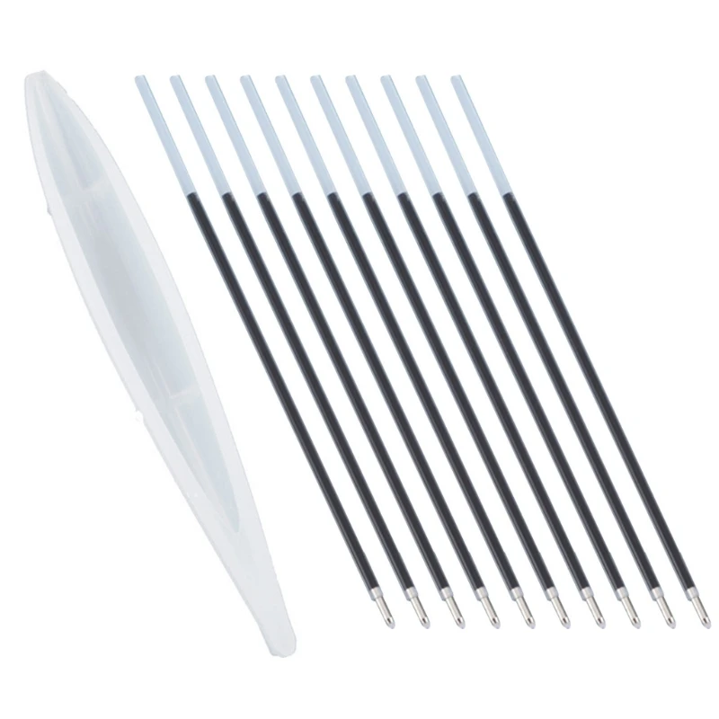 

5 Pcs DIY Ballpoint Pen Casting Silicone Mould Crafts Jewelry Making Tools Crystal Epoxy Resin Mold