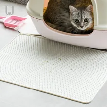 

Youpin Jordan&Judy Cat Sand Mat Soft Silicone Falling Sand Pad Anti-splashing Cat Foot Pad Pet Mat Cat Toilet Control Sand Board