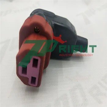 

Silicone right angle 3hole plug connector TR-CP19