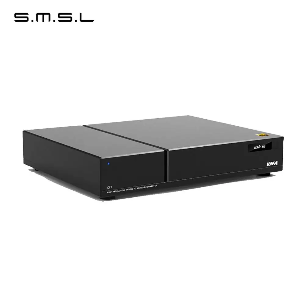 SMSL D1 двойной ES9038PRO USB ЦАП Hi-End PCM768 DSD512 XMOS 2* ES9038PRO оптический коаксиальный RCA XLR аудио усилитель декодер