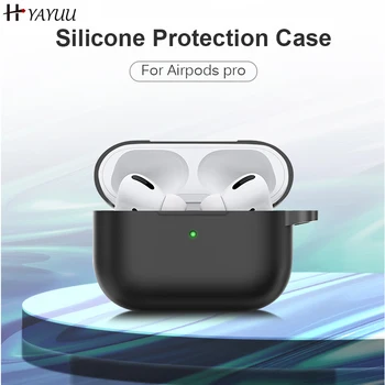 

YAYUU Soft Silicone Case For Airpods Pro Case Wireless Bluetooth Case for Airpod 3 Case Cover Air Pods 3 Fundas Capa Coque