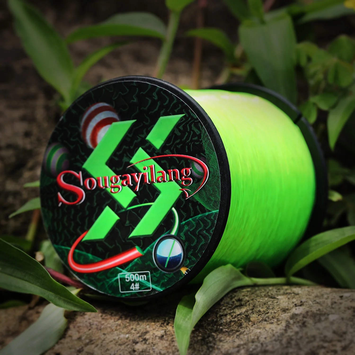 Sougayilang 500m Nylon Fishing Line Durable Monofilament Main Line Su