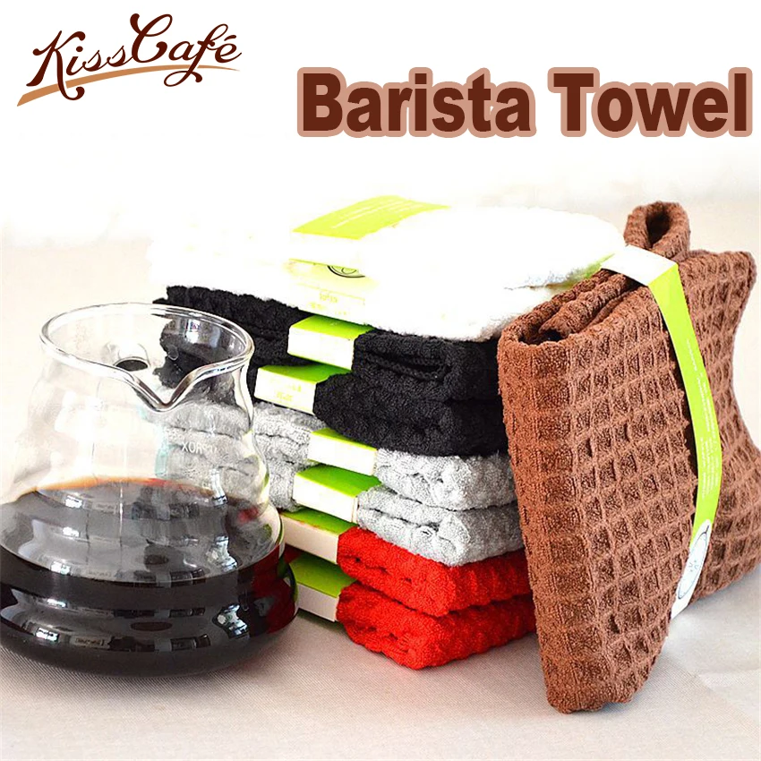 

Bar Counter Coffee Machine Cleaning Cloth Coffee Machine Super Absorbent Fiber Tea Towel Wipes Rag