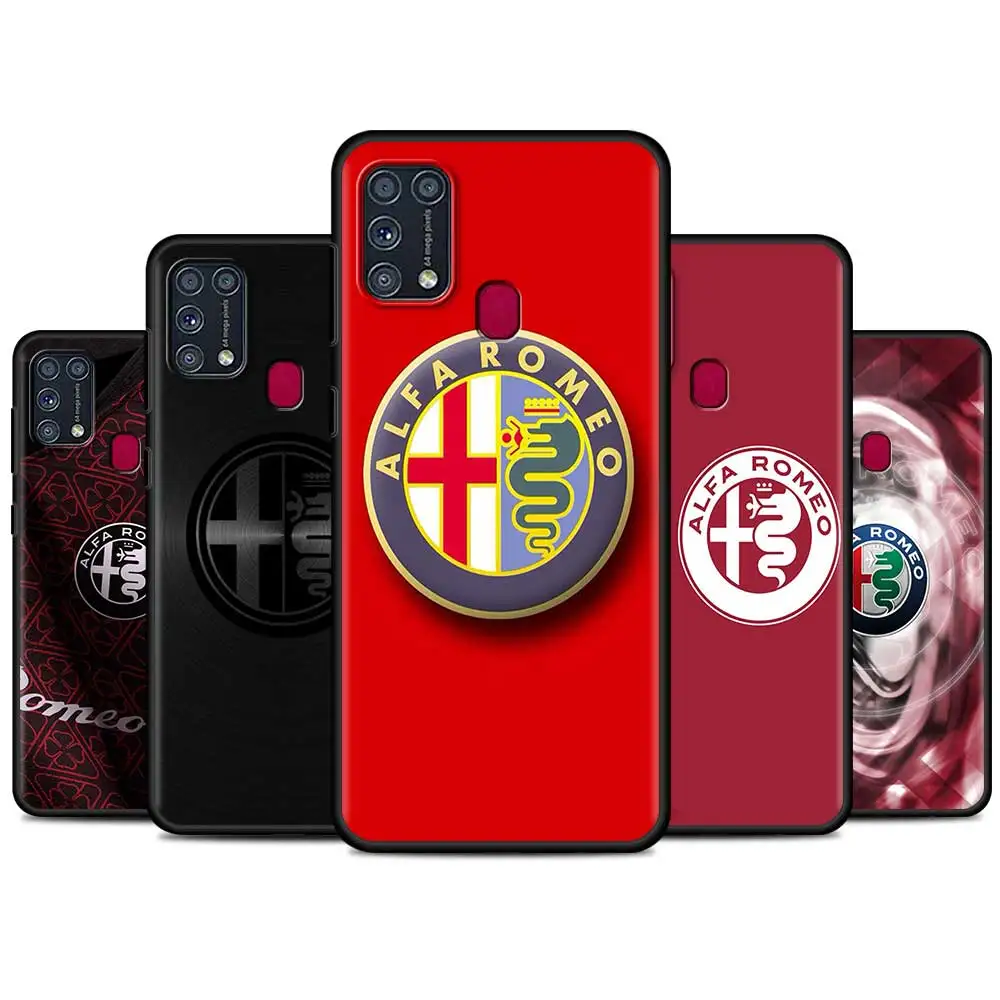 Итальянский автомобильный чехол Alfa romeo giulietta для Samsung Galaxy M31 Prime M51 M30s M31s M11 A7 A9 2018 M01