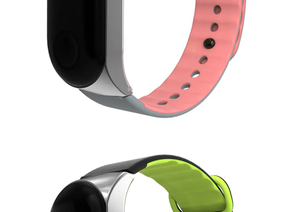 COOL DIER Mi Band 4 3 ремешок спортивный силиконовый металлический ремешок для Mi Band 4 3 Аксессуары для браслетов сменный ремешок Miband 4 3