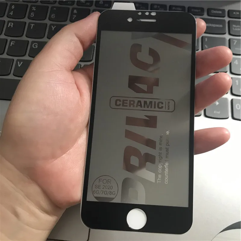 Hf5e4806a350d4136a7f32506d4795a29G Matte Soft Ceramic Anti-spy Screen Protector For iPhone 15 14 13 12 Pro Max Mini Privacy Film On iPhone 11 Pro XS Max XR 7 8Plus Mallzona