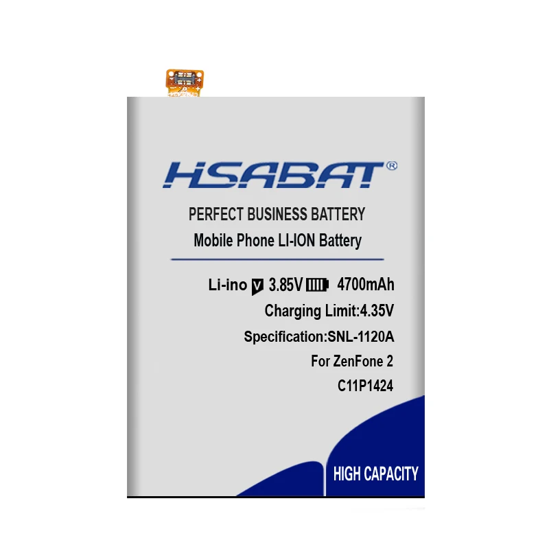 HSABAT 4700mAh батареи C11P1424 для Asus Zenfone 2 Батарея ZE551ML ZE550ML 5,5 дюймов Z00AD Z00ADB Z00A Z008D