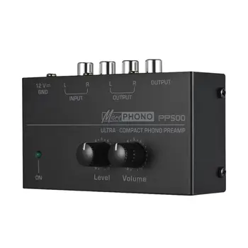 

PP500 Phono Preamp Preamplifier with Level Volume Control for LP Vinyl Turntable